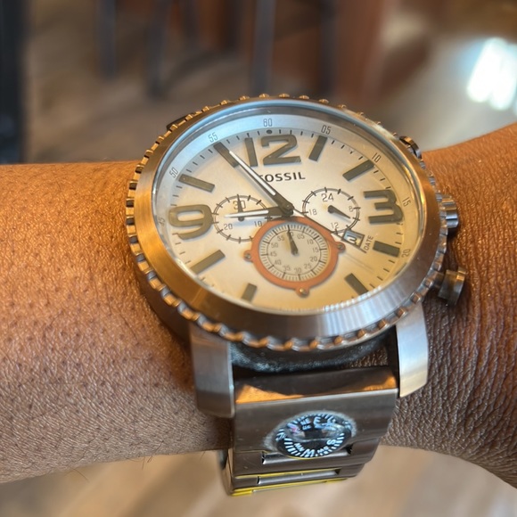 Fossil Watch! Bronze! Big face! - Picture 7 of 10